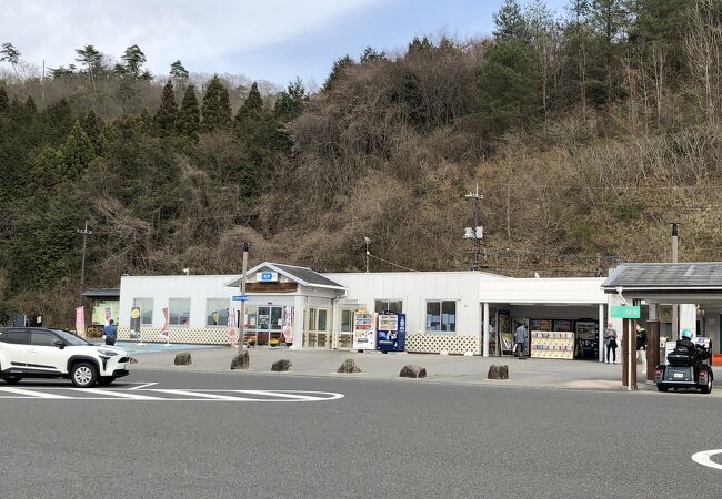 岡山道唯一のサービスエリア
