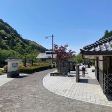 道の駅内の様子です。