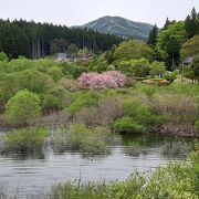 静かなダム湖