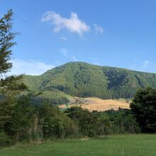 台ヶ岳と山麓のすすき草原