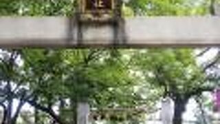 長居商店街の1本西側