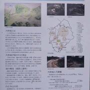 林道の峠部分