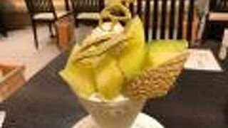 期間限定のマスクメロンパフェ