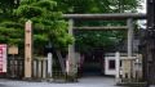 大ケヤキが目印の神社