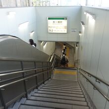 京成八幡駅からの乗り換えはスムーズでした