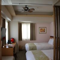 白を基調色にした客室の内装が心地良いです。