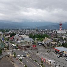 部屋の向きにより、南アルプスか中央アルプスが望める