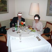 2008年メインレストランで4年ぶりに夕食
