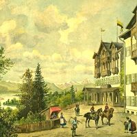 ホテル正面玄関側・その昔