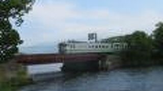 小沼湖畔のビュースポット