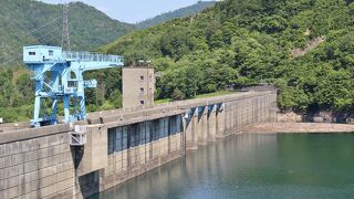 日本有数の規模を誇る水力発電用のダム