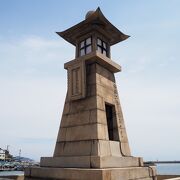 存在感ある港町鞆の浦のシンボル