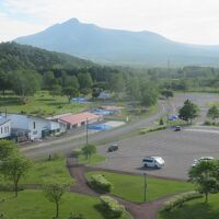 部屋から駒ヶ岳が良く見えました