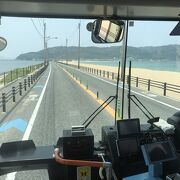 市街からバスで一時間、志賀島へ