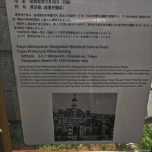 東京府庁舎跡