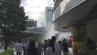 1F南西部分のピロティ