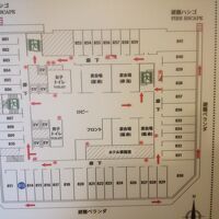 平面的に広いホテル。