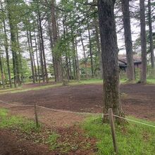 林間のオートサイト