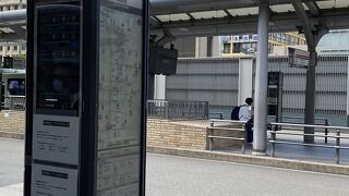 京都駅烏丸口バスターミナル