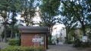 青山公園に隣接する小さな公園
