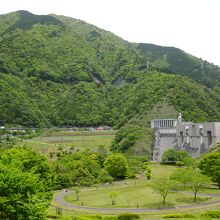 ふれあい館に隣接する四季彩公園