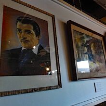 「風と共に去りぬ」関連の展示物も多数