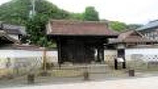 津和野藩筆頭家老の屋敷門です。 