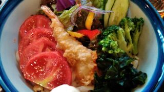 コシの強い、のどごしの良いうどんを食べられました