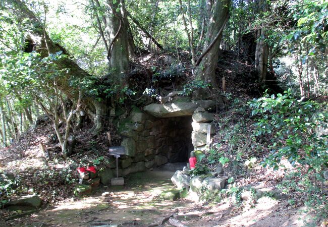 大きな古墳でした。 