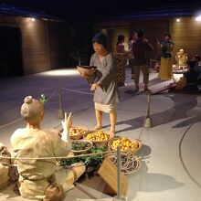 生活風景の模型