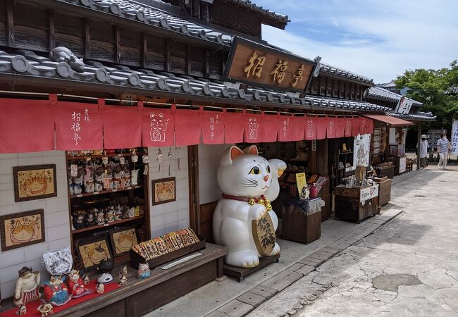 招き猫の専門店