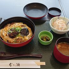 しいたけ丼定食