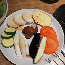 しっかりした野菜たち