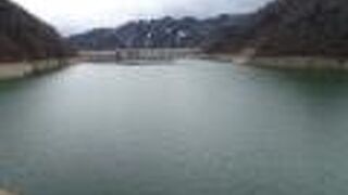 定山渓ダムです