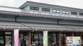 山梨県立リニア見学センターの近くの道の駅。