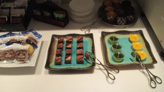 デザートが置いてあります