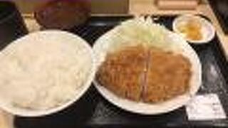 ロースかつ定食