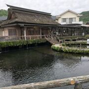 忍野八海の中心地