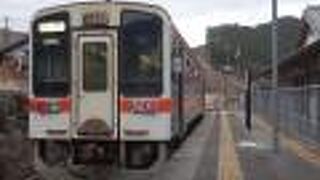 タブレット交換が見られるいまや貴重なローカル線