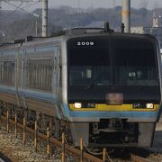 四国連絡線近年は観光列車も走る