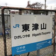 東津山駅（因美線・姫新線）：因美線と姫新線の接続駅