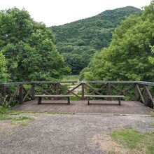 展望デッキがあります。