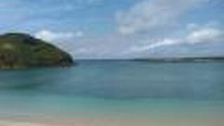 スノーケリングも楽しめるビーチ