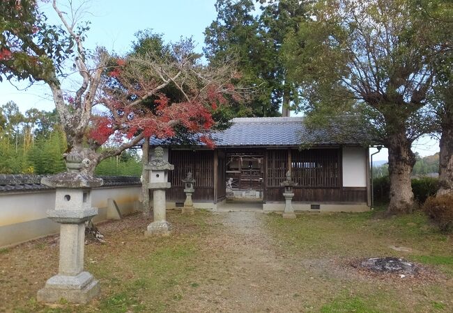 神社があり、井戸があり。