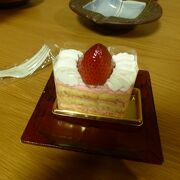 ケーキを購入