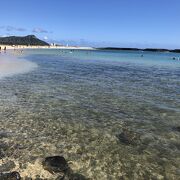 海の水が透き通る!めちゃめちゃきれい!