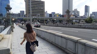 堺筋沿いにかかる橋