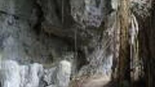 鍾乳洞らしい雰囲気はありません