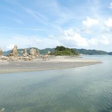 橋喰岩からの紀伊大島