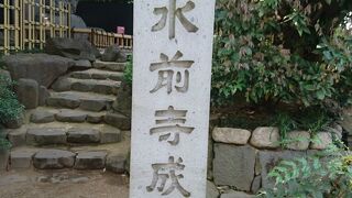 とても広い庭園です